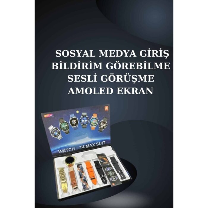 Brf 2025 Model Akıllı Saat ve Yeni Nesil Pro Bluetooth Kulaklık Anc Özelliği - Görsel 4