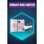 Brf Bileklikli Amoled Ekran Akıllı Saat ve Dijital Göstergeli Kablosuz Bluetooth Kulaklık Anc/ Enc