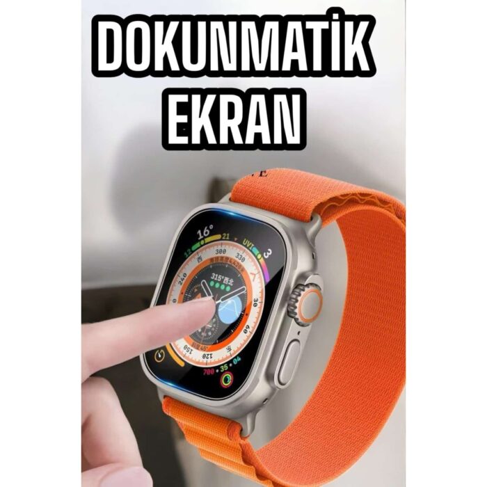 Brf Akıllı Saat Uyku ve Spor Takibi Yeni Nesil Bluetooth Bağlantılı Amoled Ekran - Görsel 2