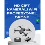 Tekno Ucuz Uzaktan Kumandalı Katlanabilir Drone Yörünge Uçuşu ve Eve Dönüş Özellikli