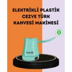 Tekno Ucuz 700 Watt Plastik Cezveli Elektrikli Kahve Makinesi