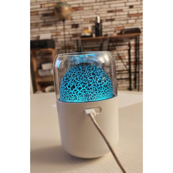 Wirkmarkt Y10 Hava Nemlendirici Volkan Şeklinde ve Değişen Işıklı 3 Modlu - Görsel 2