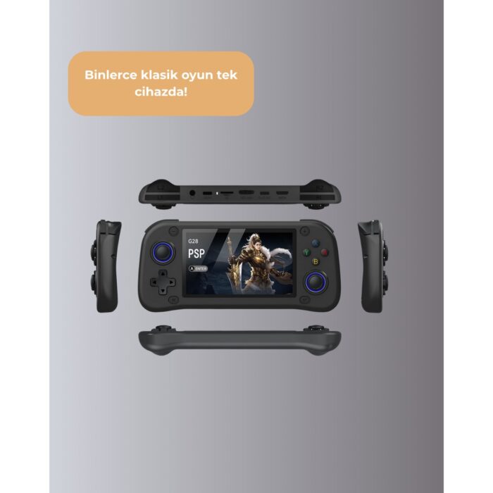 AyrStore 4.3” Hd Ekranlı El Konsolu 64GB Hafıza Kartı ve 10000 Yüklü Oyun - Görsel 4