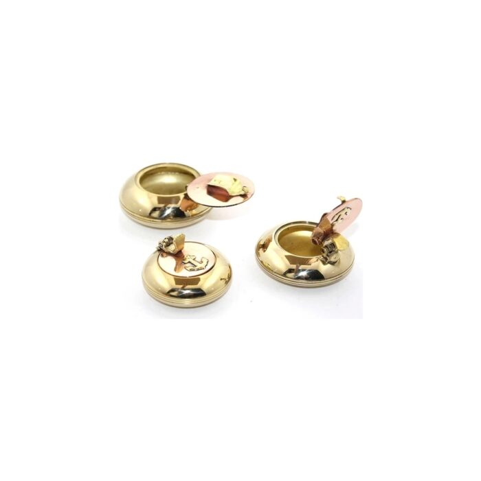 AyrStore 3'lü Pirinç Küllük Seti 4285 - Görsel 1