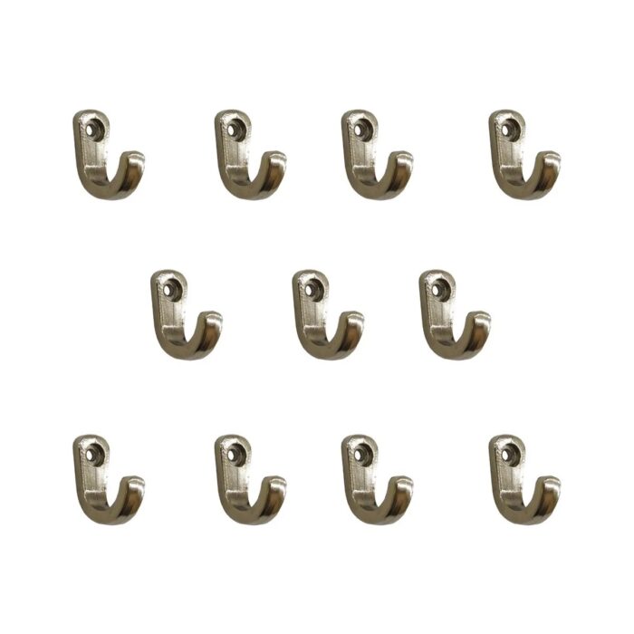 AyrStore Tekli Bijuteri, Dekor Askısı - Nikel, 100 Adet, 10X18X22 mm - Görsel 2