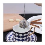 AyrStore Paslanmaz Çelik Çay Demlik Küre Kilitleme Çay Topu