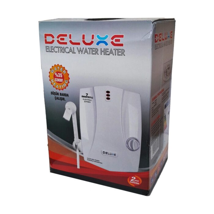 Kahsen Store Jumbo Beyaz Elektrikli Şofben 7.500-9000W (5047) - Görsel 1