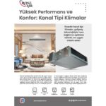 Rose Air Kanallı Tip 60000 Btu Klima (380V) - Görsel 4