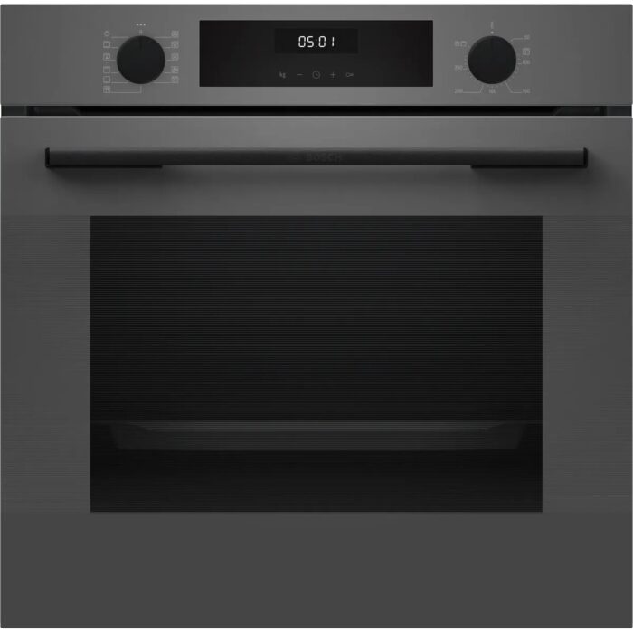 Bosch Gri 3 Lü Ankastre Set 433 ( HUA717BN0T - PNQ7B9P30O - DWK66PJ70T  ) 75CM Wok Bek Ocak - Buhar Destekli - Pişirme Matı ile - Görsel 2