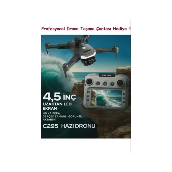 110001235320207.jpg Zelia Wear Profesyonel 200 Mp 1+ Kilometre Menzil Gps 25 Dk Uçuş Süresi Yeni Nesil Ekranlı Kumanda - Görsel 1