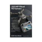 Zelia Wear Profesyonel 200 Mp 1+ Kilometre Menzil Gps 25 Dk Uçuş Süresi Yeni Nesil Ekranlı Kumanda - Görsel 4