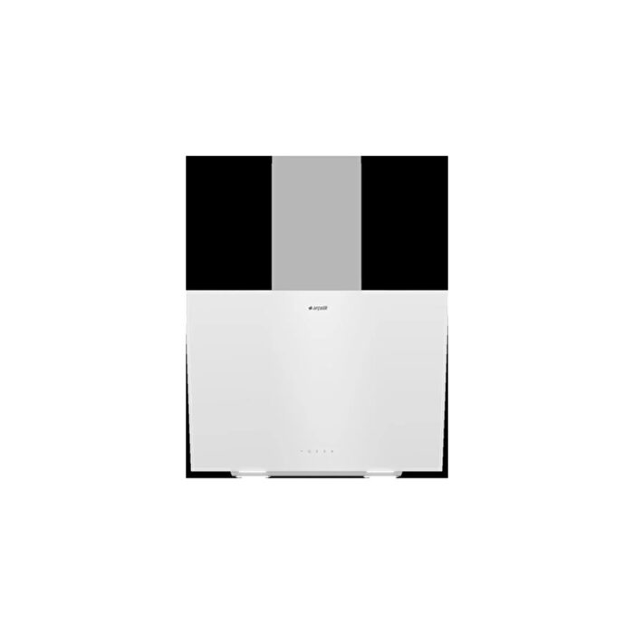 Arçelik Ade 606-4 B Eğimli Duvar Tipi Davlumbaz Gümüş Renk 720 m3/sa Hava Debisi - Görsel 3