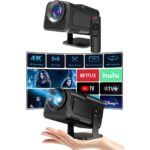 Poebgo Family's Projektör Siyah Android Taşınabilir Sinema Projeksiyon Wifi Destekli En Güncel Sürüm Akıllı - Görsel 2