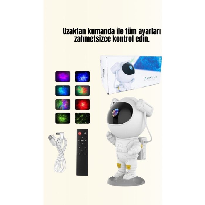 Poebgo Family's Bluetooth Bağlantılı  Sesli Projeksiyon Cihazı - Görsel 3