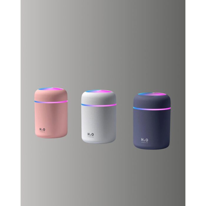 AyrStore Taşınabilir Hava Nemlendirici – Renkli Işık ve USB Bağlantı - Görsel 3