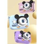 Getittir Mini 1080P Hd Çocuk Kamera Dijital Fotoğraf Makinesi 2.0 Inç Ekran 5 Adet Oyun Pembe - Lisinya - Görsel 5