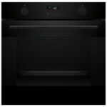 Bosch Siyah 3 Lü Ankastre Set 448 ( HUA736EA0T - POP6C6P30O - DWK67PJ60T ) - Buhar Destekli - Pişirme Matı ile - Görsel 2