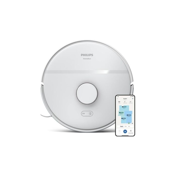 110001236371338.jpg Philips XU2000/26 Phılıps Islak Kuru Robot Süpürge Beyaz - Görsel 1