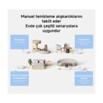 Xiaomi 10000PA Emiş Gücüyle Vacuum H40 Akıllı Robot Süpürge + Mop(Yer Silme)-Xiaomi Türkiye Garantili Robot Süpürge - Görsel 4