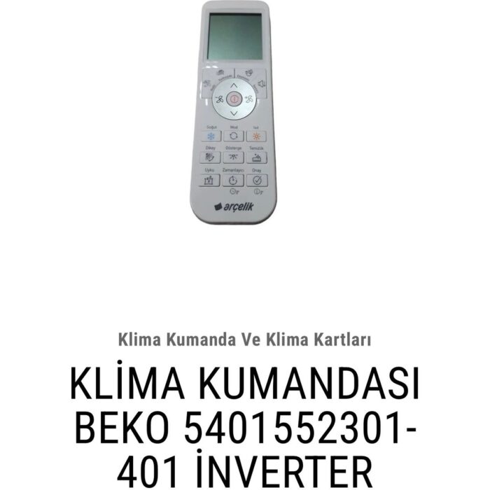 Beko Inverter Klima Kumanda - Görsel 1