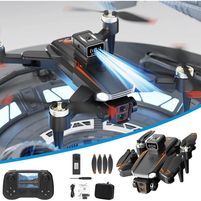 MMctech J4 Drone 4K Hd Çift Kameralı Drone App Kontrol Wifi Li Katlanabilir Quatcopter 300 Metre Yükselme - Görsel 4