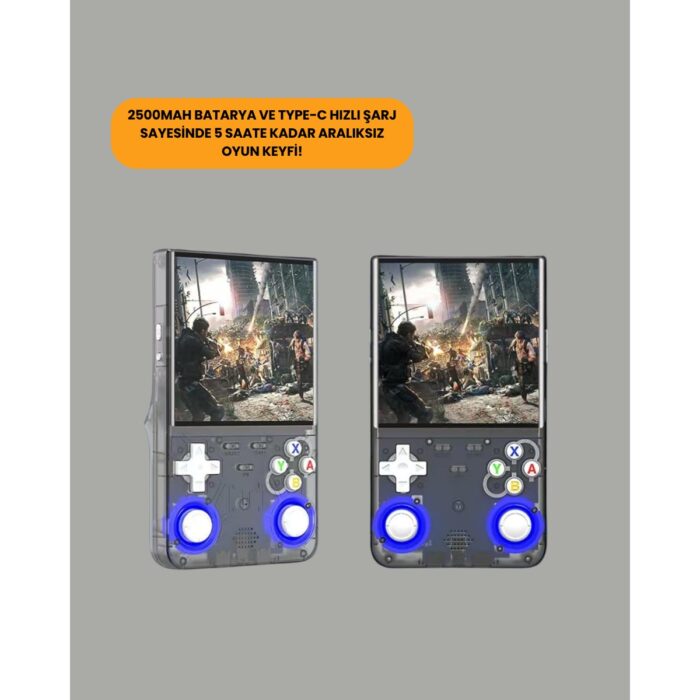 AyrStore Tv Bağlantılı 64GB Hafızalı Retro Oyun Konsolu - Görsel 3