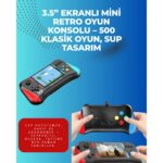 AyrStore 500 Retro Oyunlu Taşınabilir El Konsolu – X7M Modeli