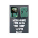 AyrStore 3.5 Inç Ekran 1000 Oyunlu Oyun Konsolu El Atarisi Miüzik Dinleme ve Kitap Okuma - Görsel 3