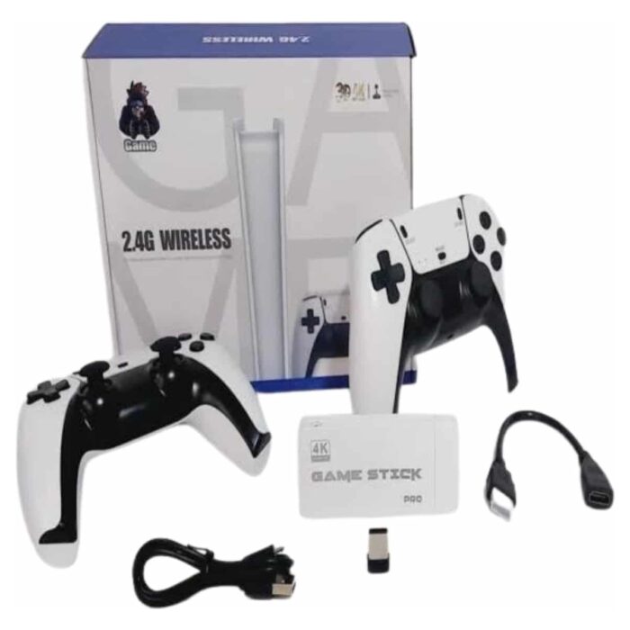 AyrStore Game Stick 4K Retro Çift Kollu Atari Oyunlari +20000 Oyunlu Konsol Nostalji - Görsel 3