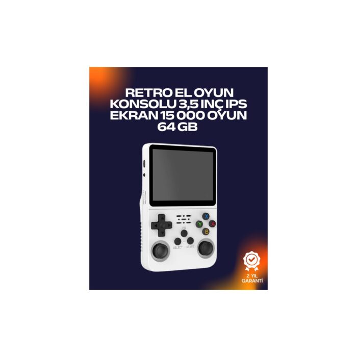 110001238273821.jpg AyrStore R36S Retro Oyun Cihazı – Çift Microsd Desteği, Çoklu Platform Uyumu, 3200 Mah Batarya - Görsel 1