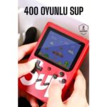AyrStore Taşınabilir El Atarisi Sup 400 Oyunlu Mini Oyun Konsolu