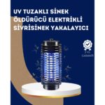 AyrStore Elektrikli Uv Işıklı Sivrisinek ve Böcek Öldürücü – Sessiz ve Güvenli Tuzak