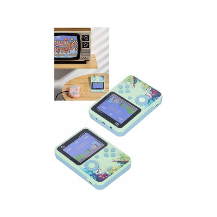 AyrStore Game Box Oyun Konsolu 500 Retro Oyunlu Mini Taşınabilir 3 Inç - Görsel 4