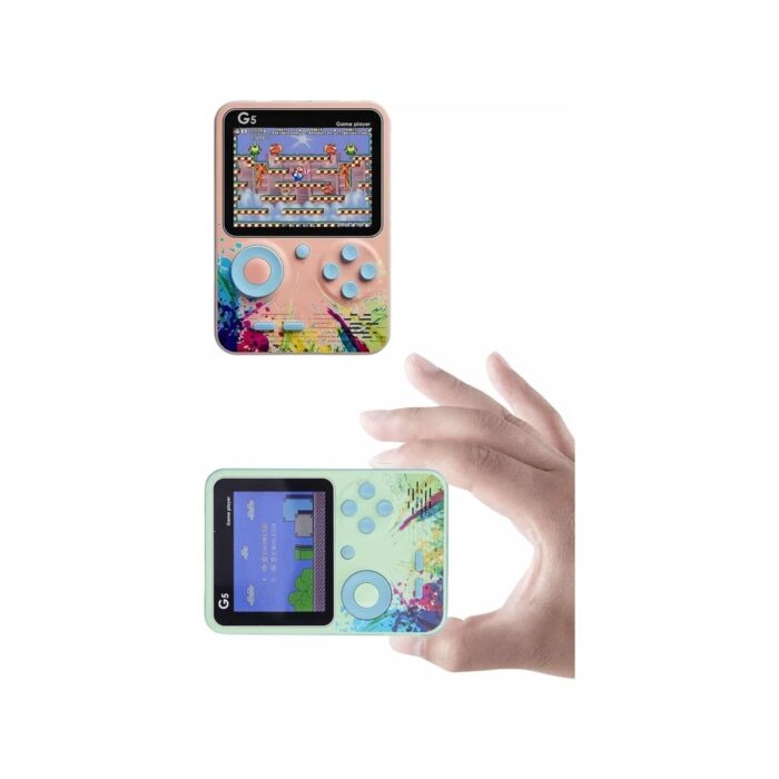 AyrStore Game Box Oyun Konsolu 500 Retro Oyunlu Mini Taşınabilir 3 Inç - Görsel 5