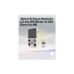 AyrStore R36S 64 GB Retro El Konsolu – Gelişmiş Donanım ve Özelleştirilebilir Yazılım Yapısı