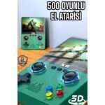 AyrStore Çocuklara Özel 666 Oyunlu X6 Atari Video Izleme ve Müzik Dinleme