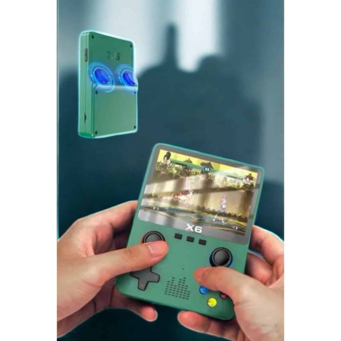 AyrStore Çocuklara Özel 666 Oyunlu X6 Atari Video Izleme ve Müzik Dinleme - Görsel 4