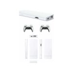 AyrStore 3D Çift Oyun Kollu 4K Hd Ekran Nostaljik 20.000 Oyunlu Beyaz Game Box - Görsel 3