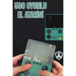 AyrStore 3.5 Inç Ekran 1000 Oyunlu Oyun Konsolu El Atarisi Miüzik Dinleme ve Kitap Okuma