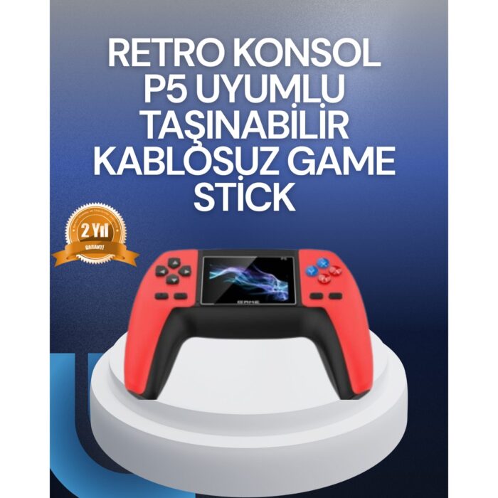110001238822880.jpg AyrStore Tak Çalıştır Mini Retro Gamepad | 520 Klasik Oyun - Görsel 1