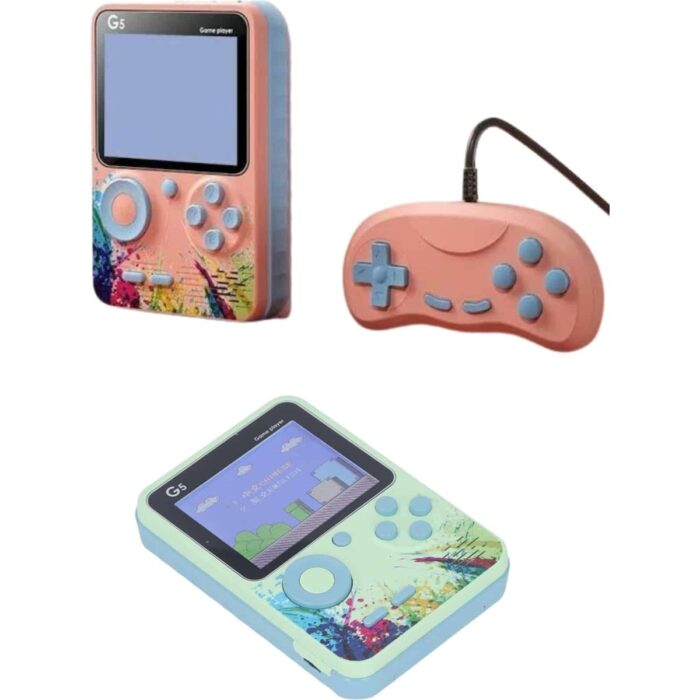 AyrStore 3.5 Inç Klasik Retro LCD Ekran 500 Oyunlu Oyun Konsolu Taşınabilir - Görsel 3