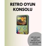 AyrStore Tv Bağlantılı 500 Oyunlu Mini Gameboy Konsol