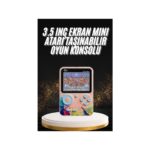 AyrStore Televizyona Bağlanan Çift Joystick Taşınabilir Klasik Retro Oyunlu - Görsel 2