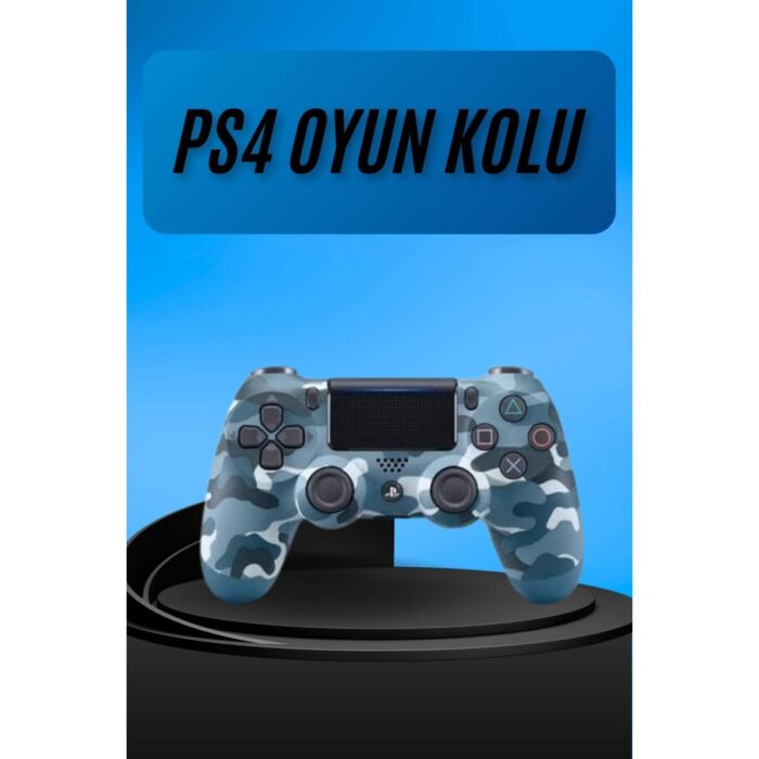 110001238913154.jpg AyrStore Ps4 Joystick Oyun Kolu Titreşimli Uzun Pil Ömrü USB Şarj Kablolu - Görsel 1