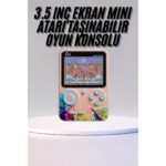 AyrStore Game Box Mini 500 Adet Retro Oyun Taşınabilir Oyun Konsolu