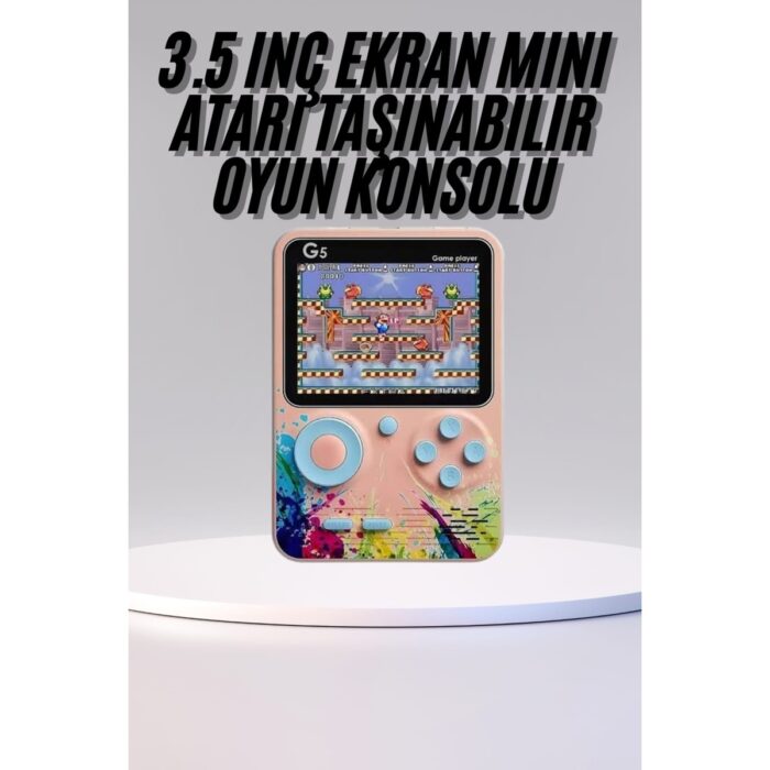 110001238952566.jpg AyrStore Game Box Mini 500 Adet Retro Oyun Taşınabilir Oyun Konsolu - Görsel 1