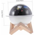 AyrStore Hava Nemlendirici LED Işıklı Gece Lambası Yıldız Görünümlü Renk Değiştiren - Görsel 4