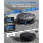 ECOVACS DEEBOT X11 OmniCyclone Toz Torbasız Robot Süpürge ve Paspas PowerBoost - Görsel 5