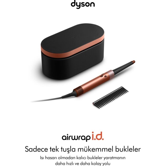 Dyson Airwrap I.d.™ Saç Şekillendirme ve Kurutma Seti (Amber Silk) - Görsel 2