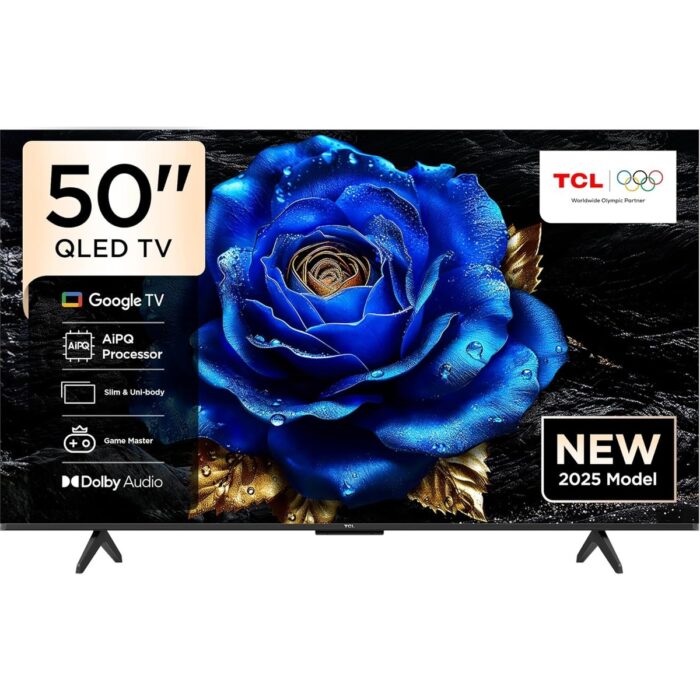TCL 50T6C  50" 127 Ekran Uydu Alıcılı 4K Ultra HD Google QLED TV - Görsel 1